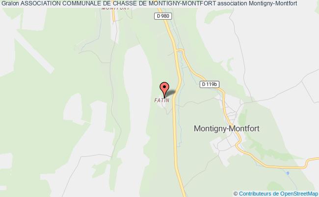 plan association Association Communale De Chasse De Montigny-montfort Montigny-Montfort