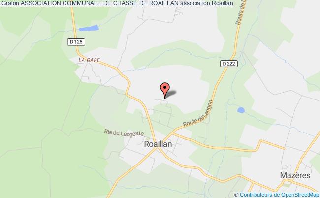 ASSOCIATION COMMUNALE DE CHASSE DE ROAILLAN