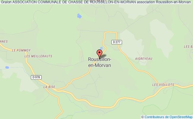 plan association Association Communale De Chasse De Roussillon-en-morvan Roussillon-en-Morvan
