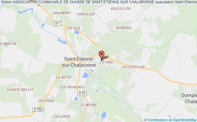 plan association Association Communale De Chasse De Saint Etienne Sur Chalaronne Saint-Étienne-sur-Chalaronne