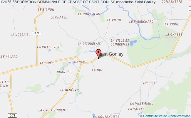 plan association Association Communale De Chasse De Saint-gonlay Saint-Gonlay