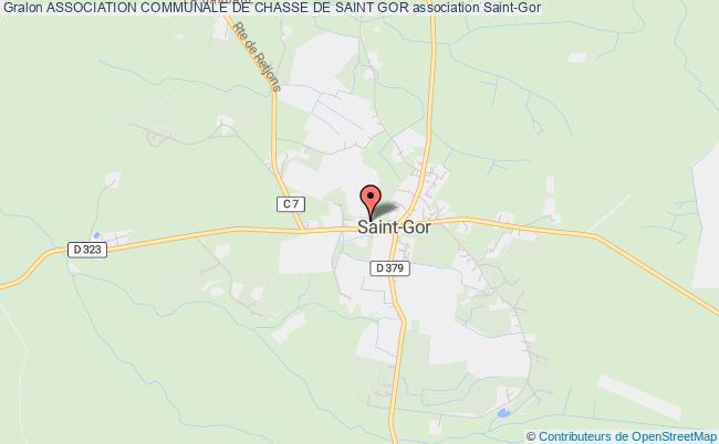 plan association Association Communale De Chasse De Saint Gor Saint-Gor