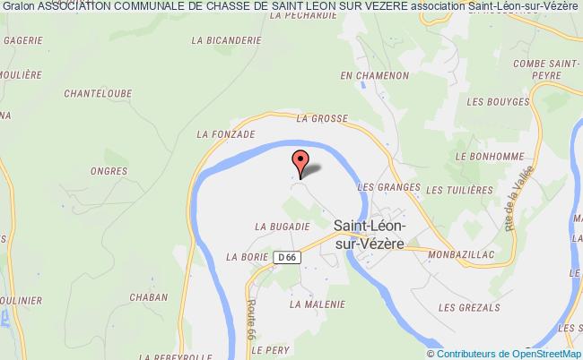 plan association Association Communale De Chasse De Saint Leon Sur Vezere Saint-Léon-sur-Vézère