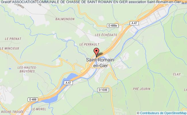 plan association Association Communale De Chasse De Saint Romain En Gier Saint-Romain-en-Gier
