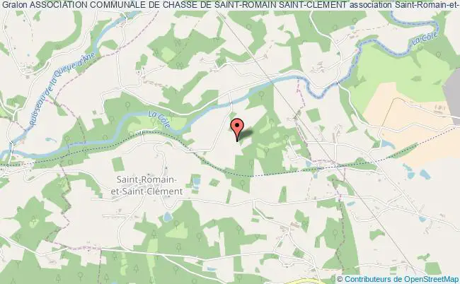 plan association Association Communale De Chasse De Saint-romain Saint-clement Saint-Romain-et-Saint-Clément