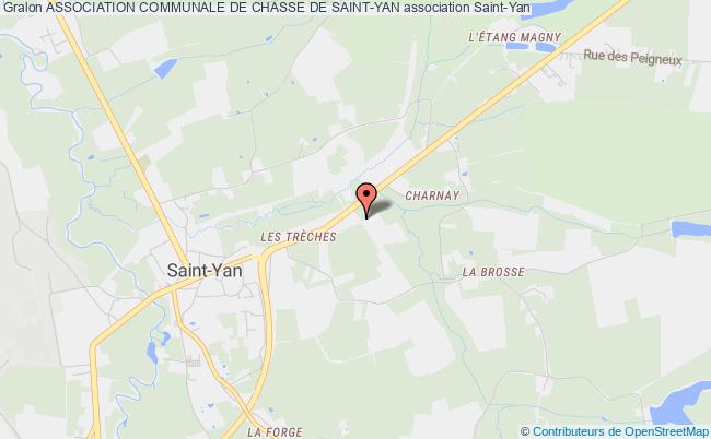 plan association Association Communale De Chasse De Saint-yan Saint-Yan