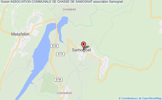 ASSOCIATION COMMUNALE DE CHASSE DE SAMOGNAT