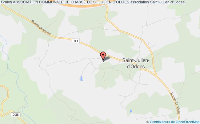 plan association Association Communale De Chasse De St Julien D'oddes Saint-Julien-d'Oddes