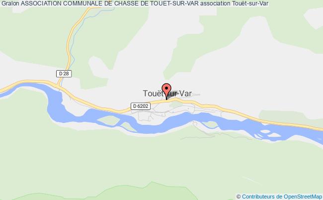 plan association Association Communale De Chasse De Touet-sur-var Touët-sur-Var