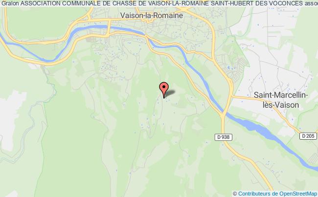 ASSOCIATION COMMUNALE DE CHASSE DE VAISON-LA-ROMAINE SAINT-HUBERT DES VOCONCES
