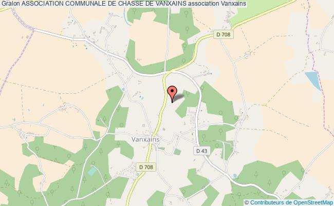 ASSOCIATION COMMUNALE DE CHASSE DE VANXAINS