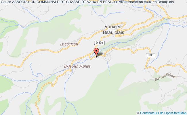 ASSOCIATION COMMUNALE DE CHASSE DE VAUX EN BEAUJOLAIS