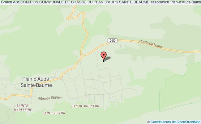 plan association Association Communale De Chasse Du Plan D'aups Sainte Beaume Plan-d'Aups-Sainte-Baume