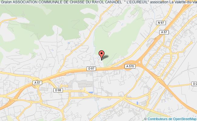 ASSOCIATION COMMUNALE DE CHASSE DU RAYOL CANADEL  " L'ECUREUIL"