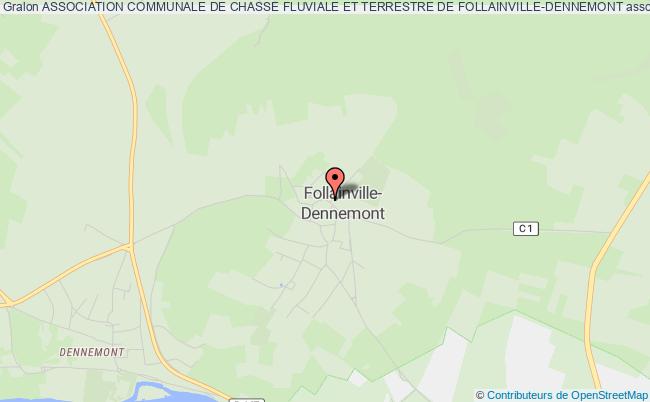 plan association Association Communale De Chasse Fluviale Et Terrestre De Follainville-dennemont Follainville-Dennemont