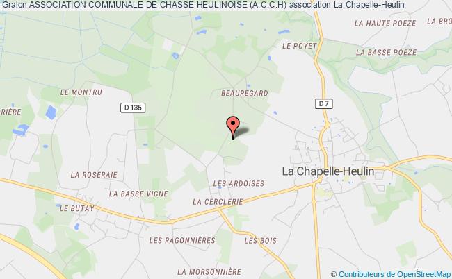 plan association Association Communale De Chasse Heulinoise (a.c.c.h) La Chapelle-Heulin