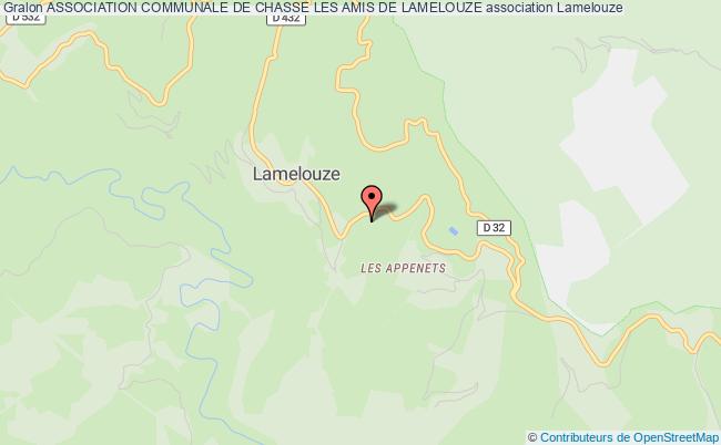 ASSOCIATION COMMUNALE DE CHASSE LES AMIS DE LAMELOUZE
