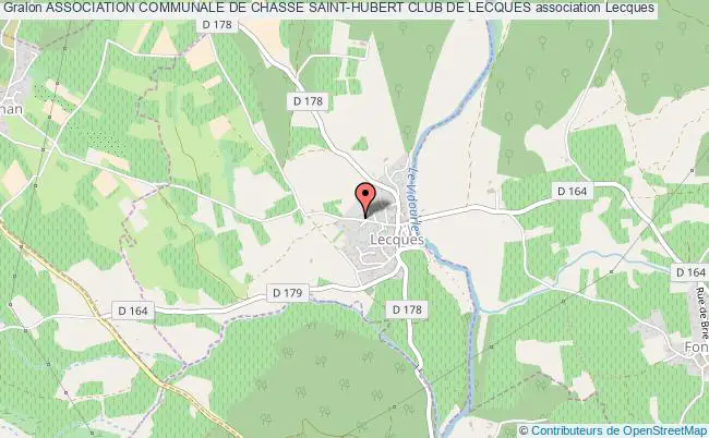 plan association Association Communale De Chasse Saint-hubert Club De Lecques Lecques