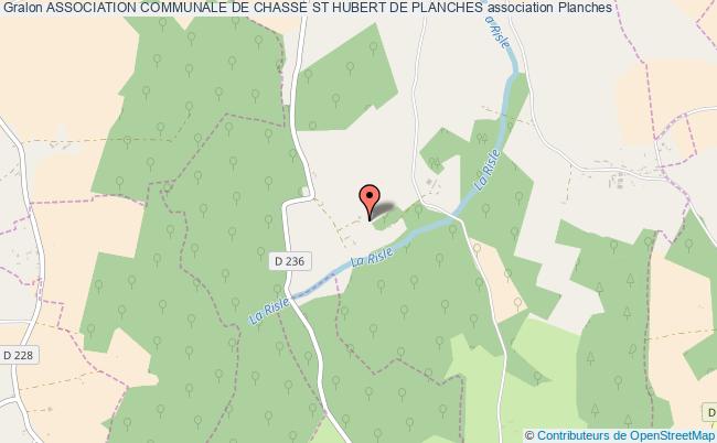 ASSOCIATION COMMUNALE DE CHASSE ST HUBERT DE PLANCHES