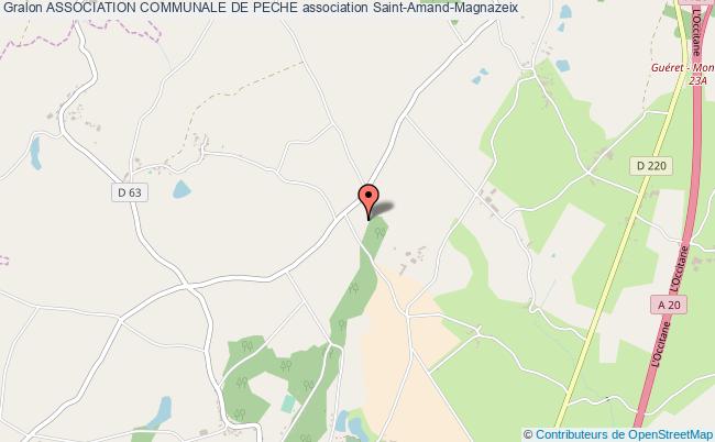 plan association Association Communale De Peche Saint-Amand-Magnazeix