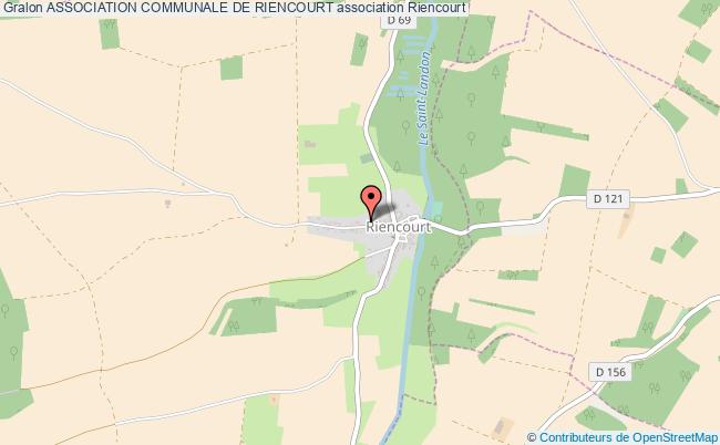 plan association Association Communale De Riencourt Riencourt