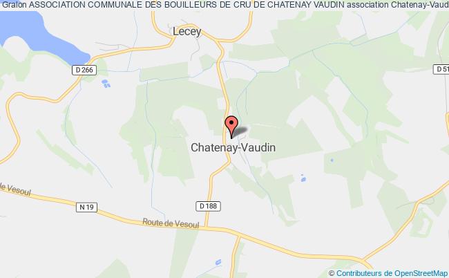 plan association Association Communale Des Bouilleurs De Cru De Chatenay Vaudin Chatenay-Vaudin