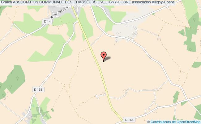 plan association Association Communale Des Chasseurs D'alligny-cosne Alligny-Cosne