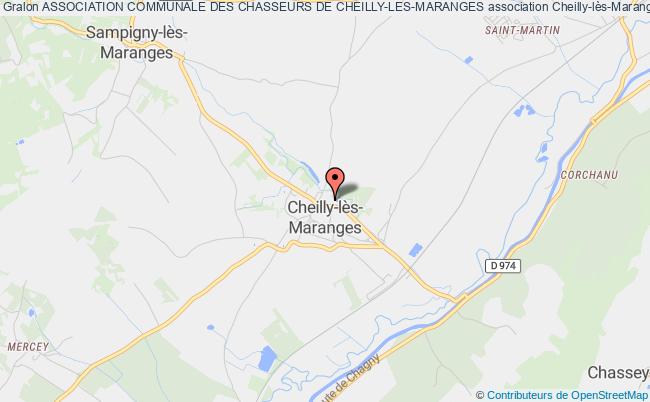 plan association Association Communale Des Chasseurs De Cheilly-les-maranges Cheilly-lès-Maranges