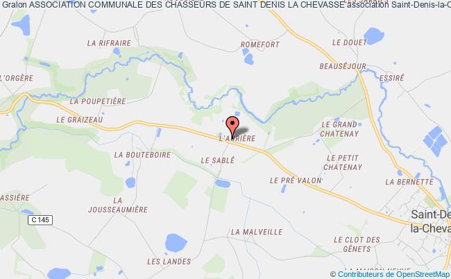 plan association Association Communale Des Chasseurs De Saint Denis La Chevasse Saint-Denis-la-Chevasse