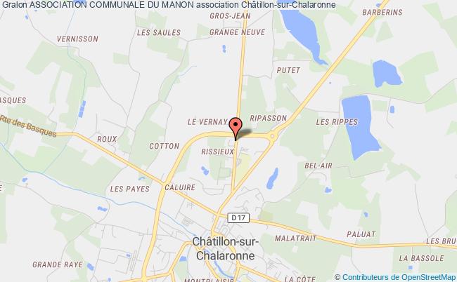 plan association Association Communale Du Manon Châtillon-sur-Chalaronne