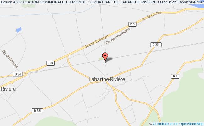 plan association Association Communale Du Monde Combattant De Labarthe Riviere Labarthe-Rivière