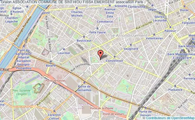 plan association Association Commune De Sinthiou Fissa Emergent Paris