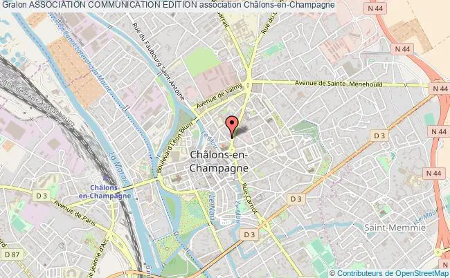 plan association Association Communication Edition Châlons-en-Champagne