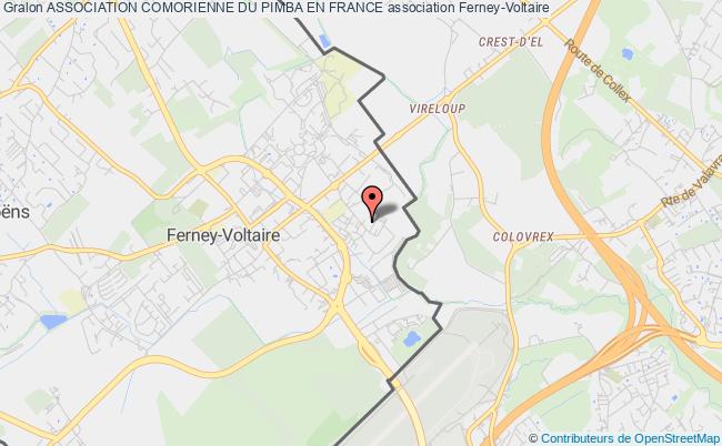 plan association Association Comorienne Du Pimba En France Ferney-Voltaire