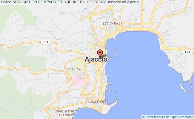 plan association Association Compagnie Du Jeune Ballet Corse 
