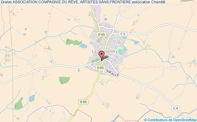 plan association Association Compagnie Du RÊve, Artistes Sans Frontiere Chemillé-en-Anjou