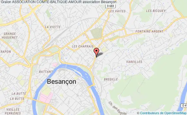 plan association Association Comte-baltique-amour Besançon