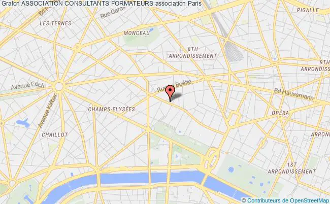 plan association Association Consultants Formateurs Paris