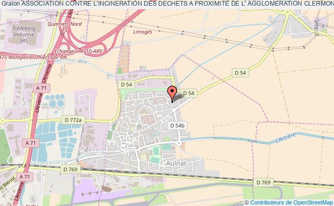 ASSOCIATION CONTRE L'INCINERATION DES DECHETS A PROXIMITE DE L' AGGLOMERATION CLERMONTOISE (ACIPAC)