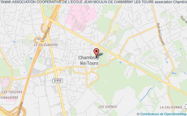 plan association Association Cooperative De L'ecole Jean Moulin De Chambray Les Tours Chambray-lès-Tours