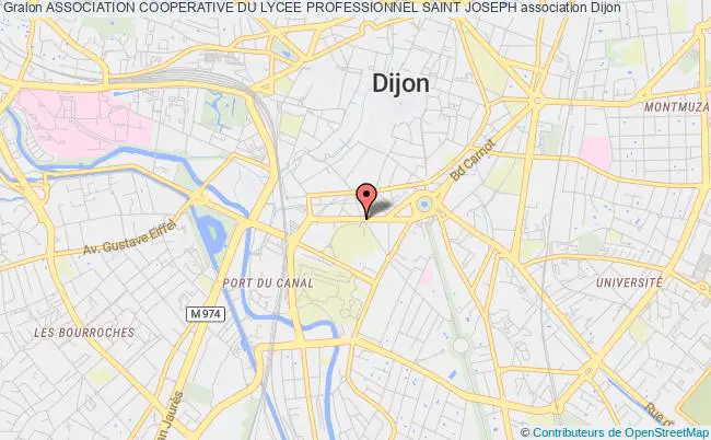 plan association Association Cooperative Du Lycee Professionnel Saint Joseph Dijon