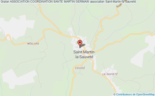 plan association Association Coordination Sante Martin Germain Saint-Martin-la-Sauveté