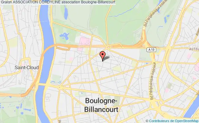 plan association Association Cordyline Boulogne-Billancourt