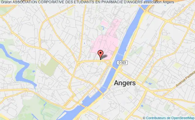 plan association Association Corporative Des Etudiants En Pharmacie D'angers Angers