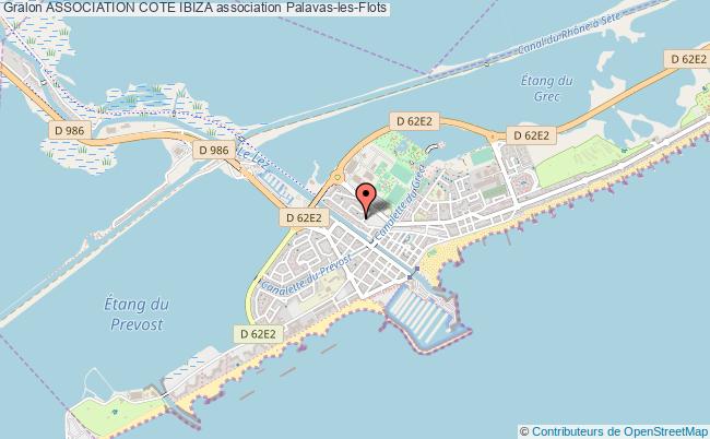 plan association Association Cote Ibiza Palavas-les-Flots