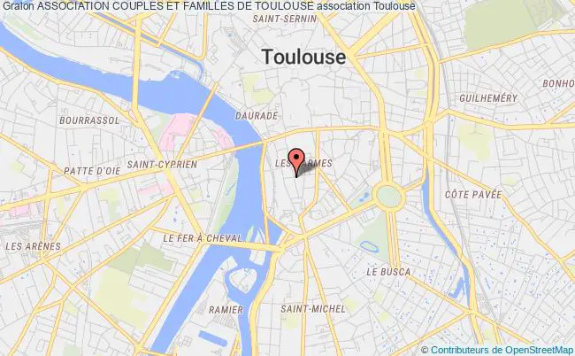 plan association Association Couples Et Familles De Toulouse Toulouse