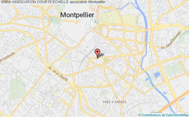 plan association Association Courte Echelle Montpellier