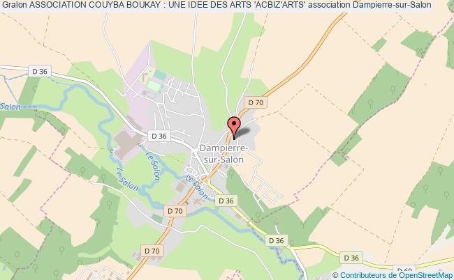 plan association Association Couyba Boukay : Une Idee Des Arts 'acbiz'arts' Dampierre-sur-Salon