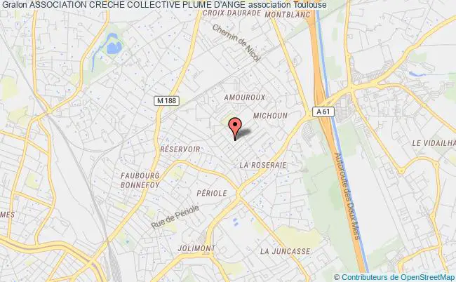 plan association Association Creche Collective Plume D'ange Toulouse