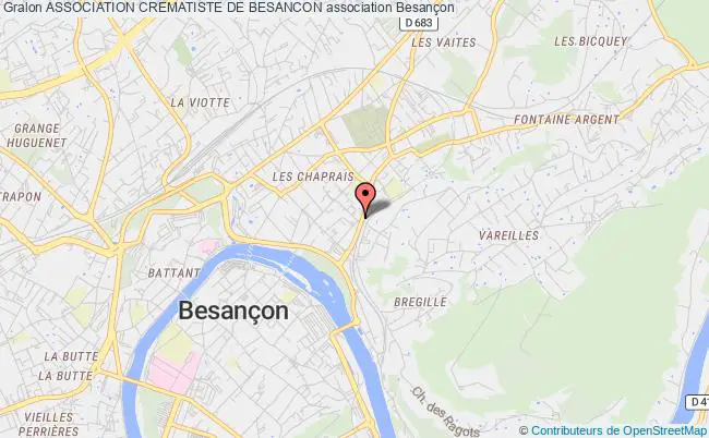 plan association Association Crematiste De Besancon Besançon